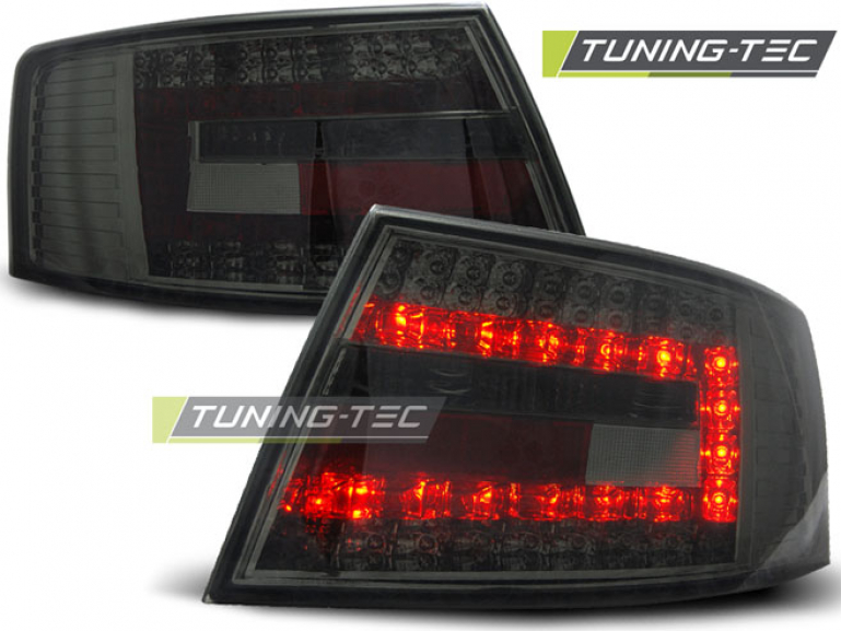 LED Upgrade Design Rückleuchten für Audi A6 4F (C6) 04-08 schwarz/rauch (7-Pin)